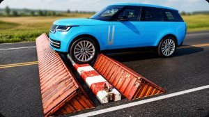 Автомобили против лежачих полицейских подряд ▶️ BeamNG Drive
