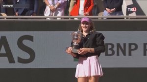 Россиянка победила на Roland Garros и заработала рекордную сумму