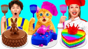 Кулинарный Челлендж# Я против Бабушки с Котиком