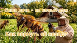 Чем опасны осы на даче и как с ними бороться?