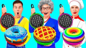 Кулинарный Челлендж# Я против Бабушки # Смешные Рецепты с Едой Fun Teen