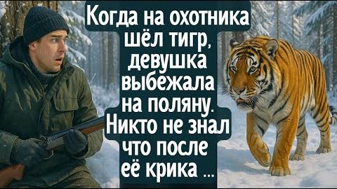 Когда на охотника шёл тигр, девушка выбежала на поляну. Никто не ожидал, что случится после её крика смотреть онлайн