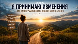Техника - Я принимаю изменения. Как поставить программу на успех.
