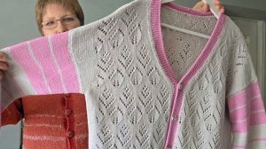 Вязаный гардероб». Часть 6. Кардиганы из хлопка