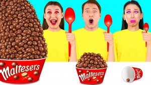 Большая, Средняя или Маленькая Тарелка Челлендж # Вкусные Рецепты от Fun Teen