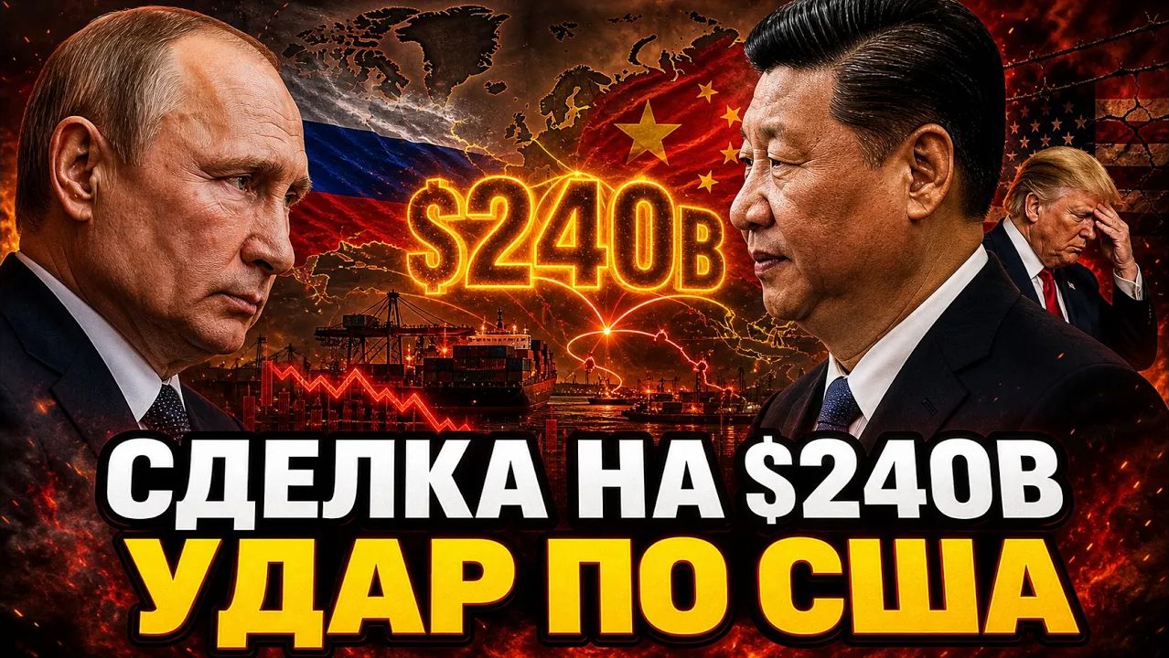 Китай ЗАХВАТИЛ центр мировой власти Трамп и Путин прилетели к Си за сделкой смотреть онлайн