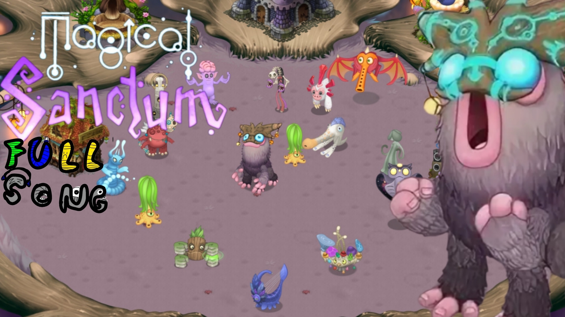 Святилище Магии Вся Песня [#Мсм #МоиПоющиеМонстры #Msm #MySingingMonsters] Magical Sanctum