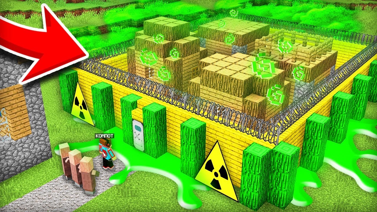 ЭТО САМАЯ ОПАСНАЯ ЧАСТЬ ДЕРЕВНИ В МАЙНКРАФТ | Компот Minecraft смотреть онлайн