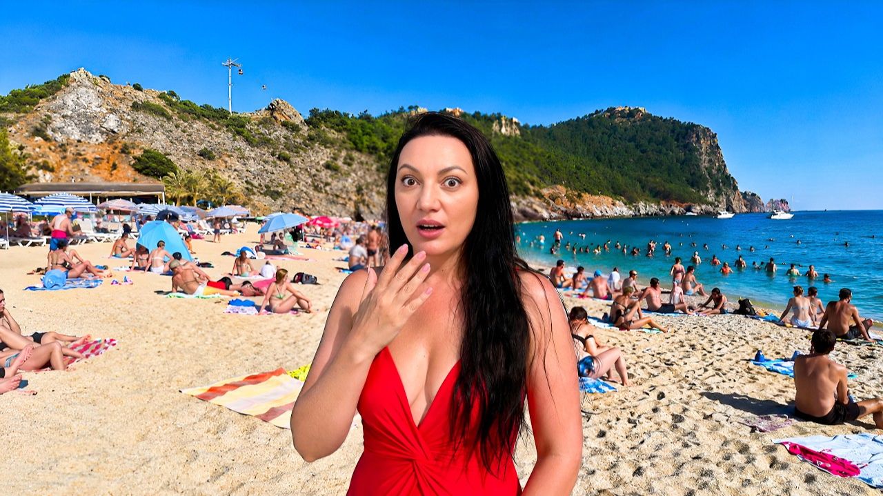 Турция 2026. Где ВСЕ ТУРИСТЫ❗️ СИТУАЦИЯ на ПЛЯЖЕ. Бюджетный Cleopatra Golden Beach Hotel 4*. Алания смотреть онлайн