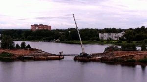 Многострадальный мост в Конаково Тверская область