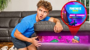 Я построил секретную игровую комнату у себя на диване!