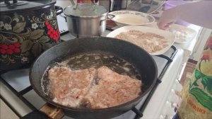 ШНИЦЕЛЬ ПО ЗАКАЗУ МУЖА, ХРУСТЯЩИЙ И НЕЖНЫЙ