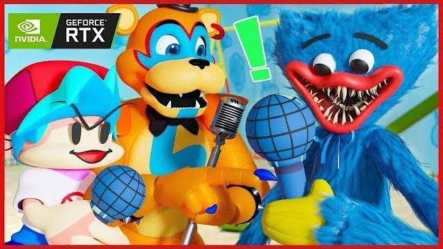 ХАГГИ ВАГГИ - ЗАКЛЯТЫЕ ВРАГИ!   Poppy Playtime FNaF - Анимации на русском