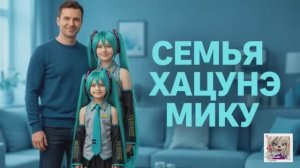 🍿🎬Семья Хацунэ Мику/(Hatsune Miku family)/ мультфильм 2026