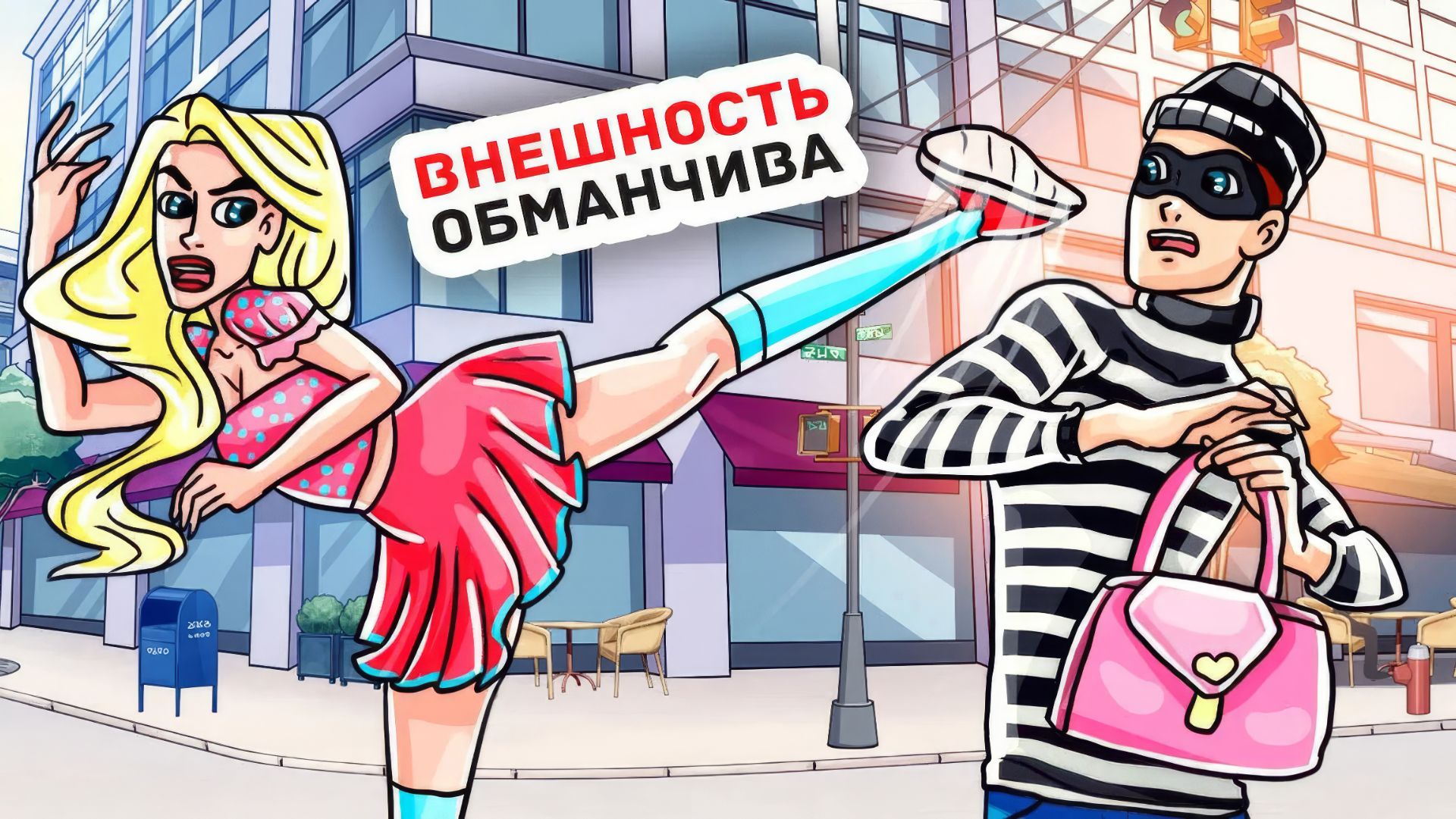 Все Думают, Что Я Беззащитная Девочка, Но На Самом Деле Я Владею Карате смотреть онлайн