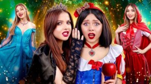ВЫЖИВАЕМ В СКАЗКЕ 24 ЧАСА! Жесткий ТРЕШ, ловушки ОДИН ДОМА и Холодное Сердце! 🤯❄️ [1:22:17]