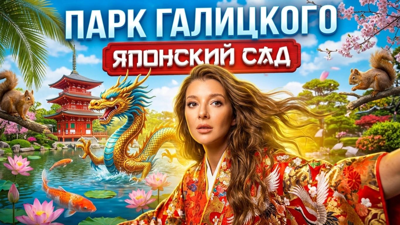 ЯПОНСКИЙ САД в парке ГАЛИЦКОГО - Как попасть без очереди? смотреть онлайн