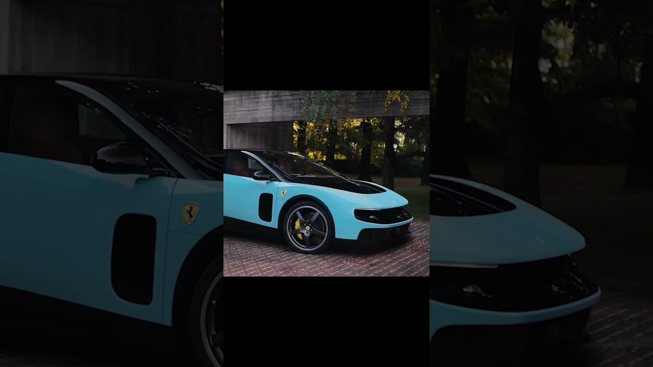 Ferrari представила свой первый электрокар Luce.