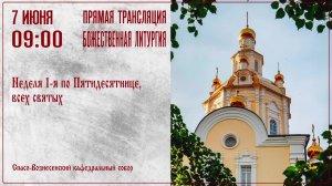 Прямая трансляция богослужения