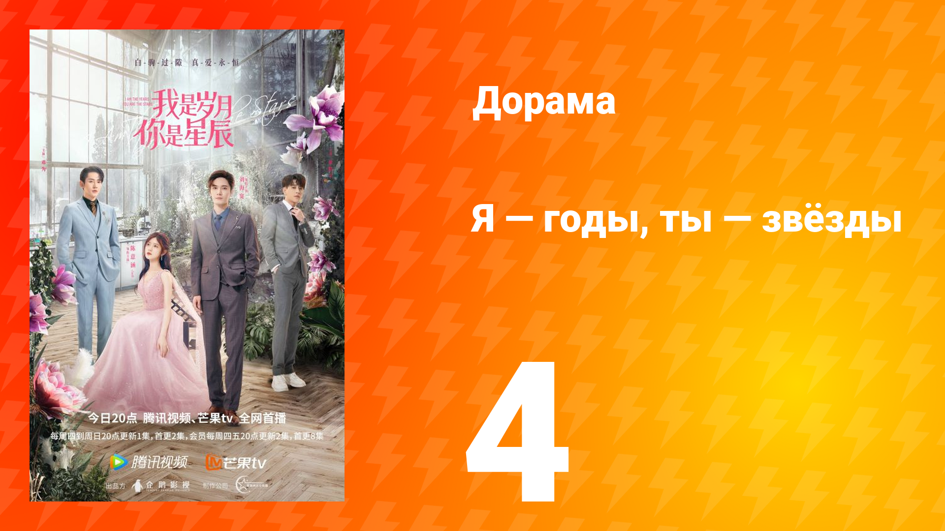 Я — годы, ты — звёзды 1 сезон 4 серия