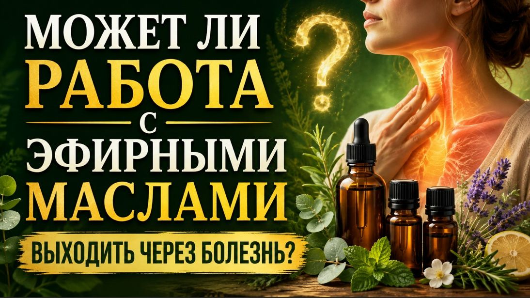 Может ли работа с эфирными маслами выходить через болезнь? Др.Ульвия Голденбрук #аромапсихология