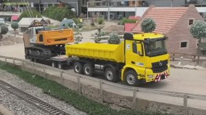 МЕГА Коллекция Радиоуправляемых Грузовиков и Экскаваторов!  RC Trucks & Excavators