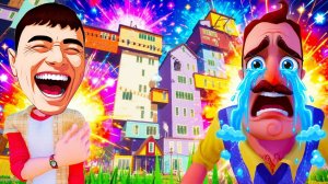 ШОУ ПРИВЕТ СОСЕД!ПОЧТИ ФИНАЛ!ИГРА HELLO NEIGHBOR MOD KIT ПРОХОЖДЕНИЕ МОДА 13 floors FanMade!