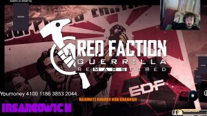 стрим прохождение Red Faction Guerrilla Re-mars-tered 21 миссия