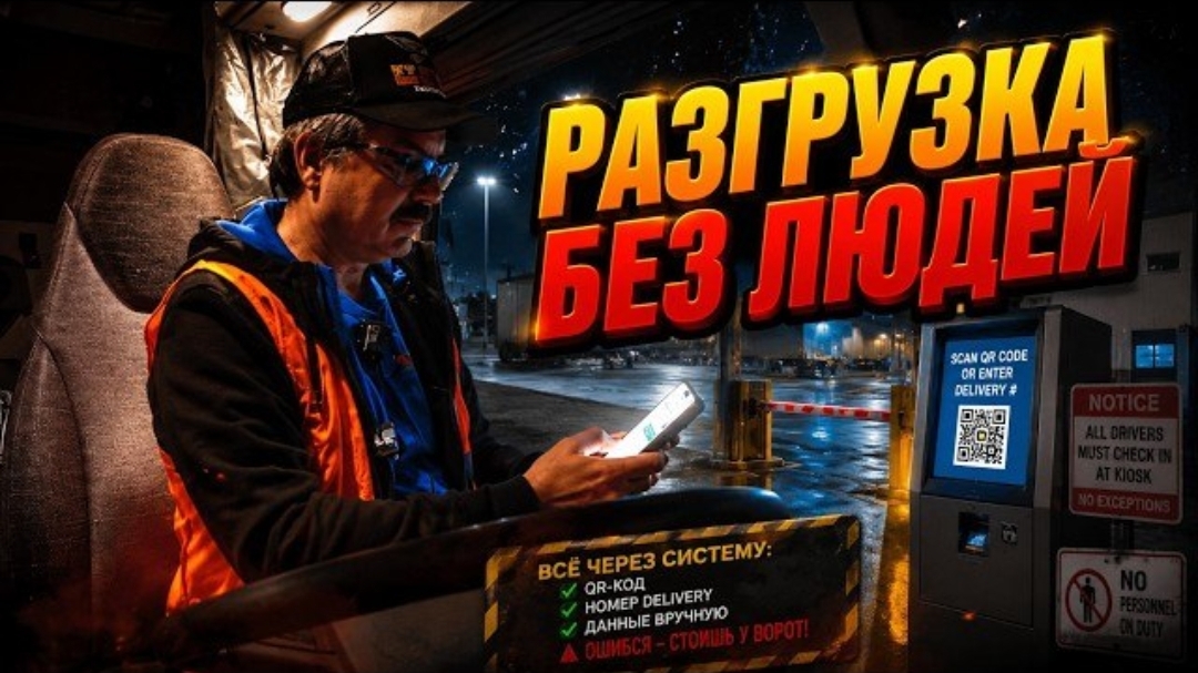 Новое: теперь QR-код всё решает: как я заезжал на склад без людей! смотреть онлайн