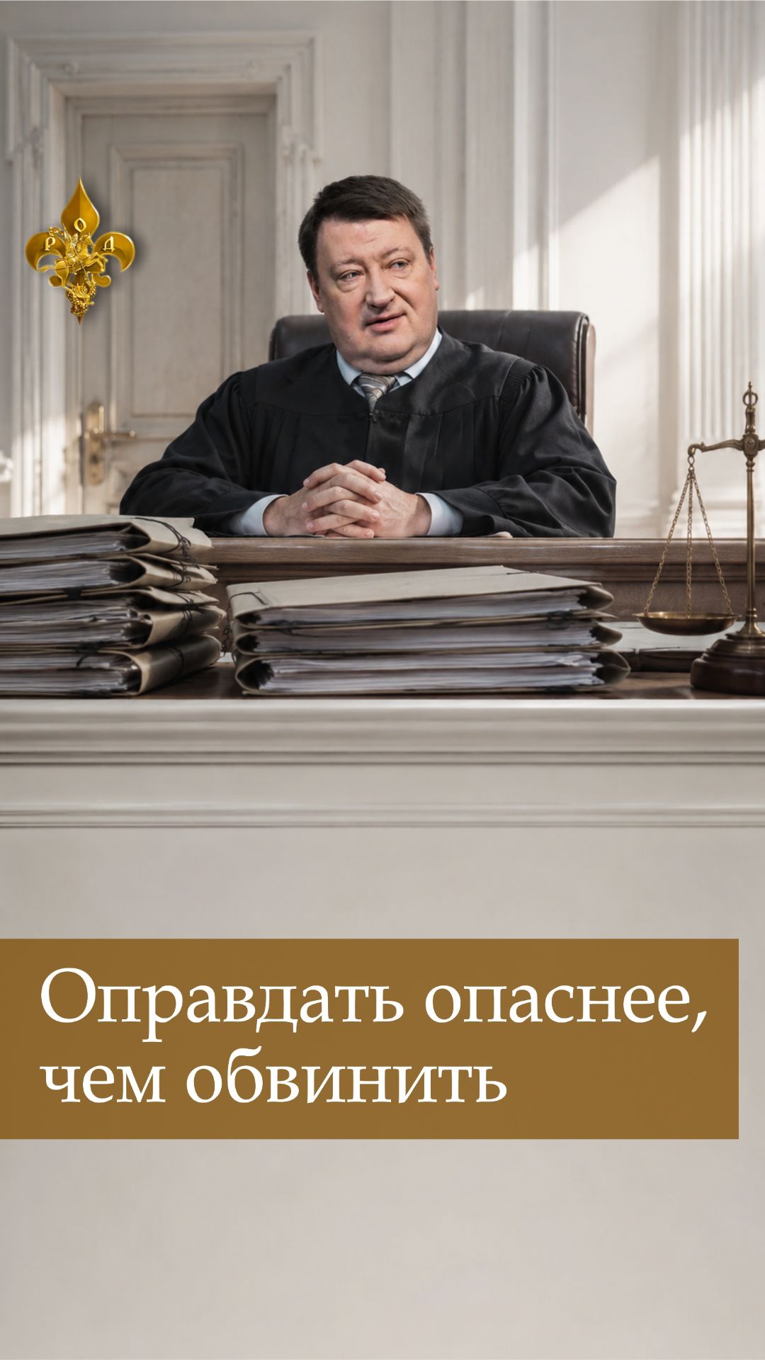 Судья сам знает: почему оправдать опаснее, чем обвинить