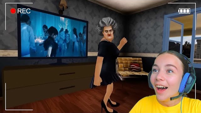МИСС ТИ стала УЭНСДЕЙ Злая Учительница Scary Teacher 3D смотреть онлайн