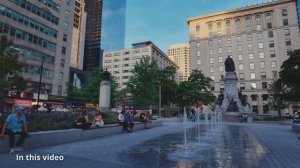 🍿 ☀️🚶♂️ Walking in Montreal | Vibrant Summer Evening on Sainte-Catherine Street 4K