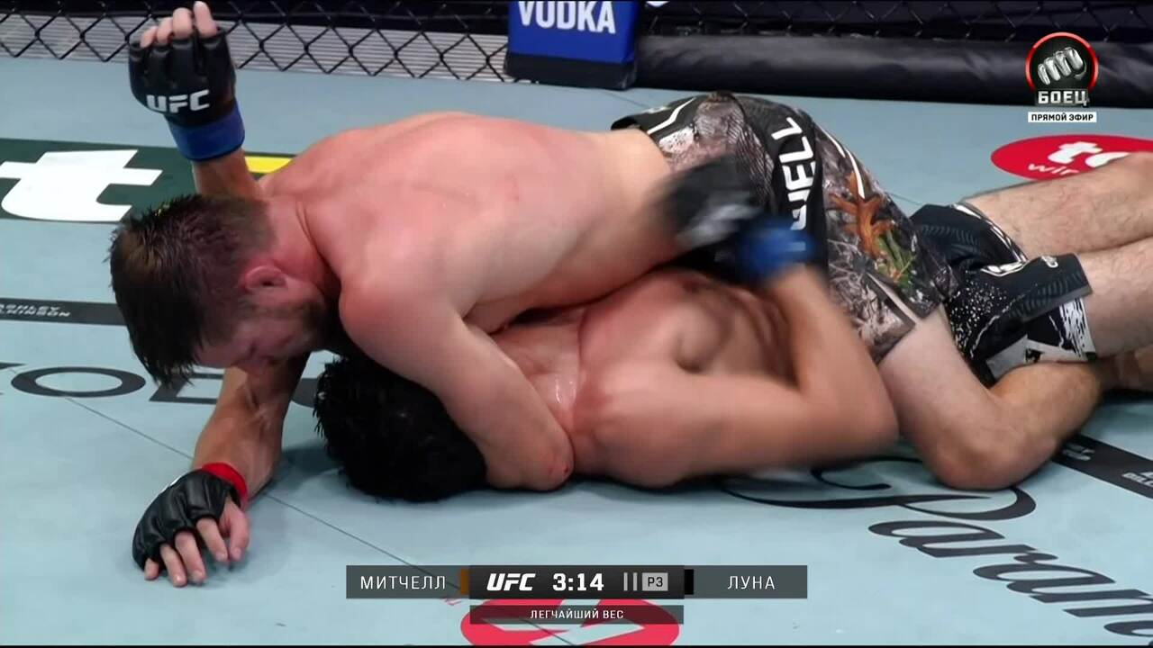 Брайс Митчелл против Сантьяго Луна (видео). UFC Fight Night смотреть онлайн
