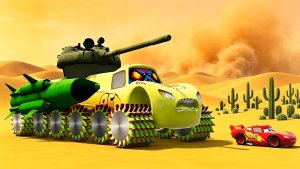 МУЛЬТИКИ ПРО МАШИНКИ BeamNG.Drive 🚗 Огромный бульдозер КРАШЕР против Монстр Трака Молнии Маквин #86