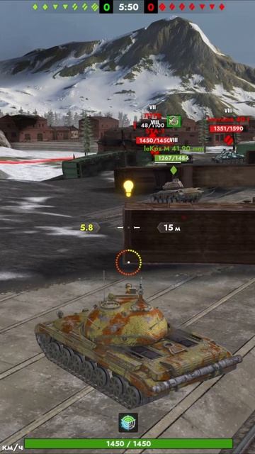 🚨 Уникальная озвучка боя в Tanks Blitz