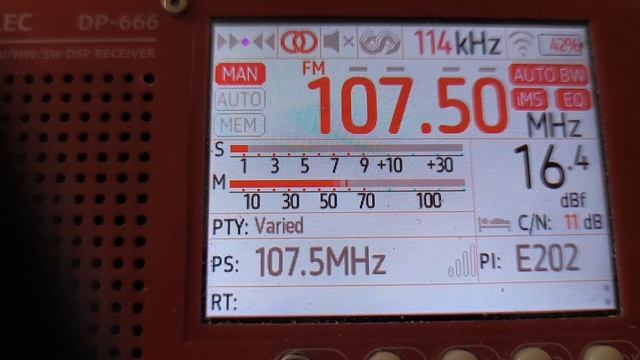 TR2 Tarapdan 107,5 MHz (sporadic, ~1932 Km)
