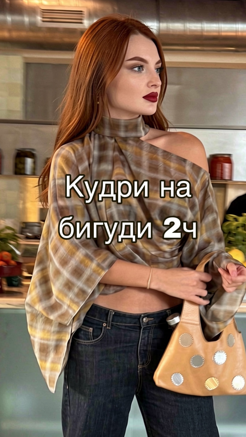 Кудри на бигуди 2ч 👩🏽🦱✨