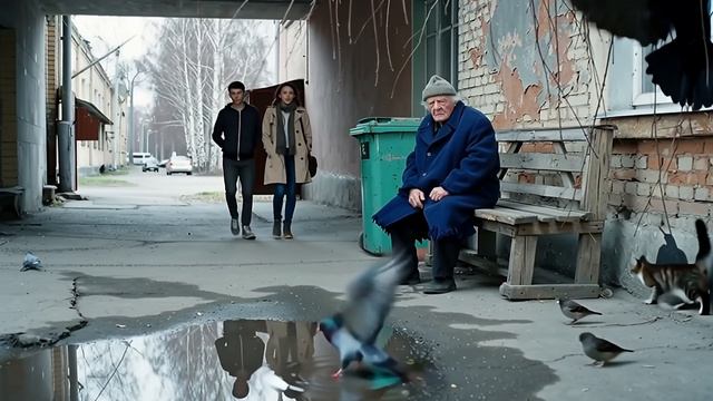 Подворотня. Тихий дворик... Версия 2. Музыкальная композиция на стихи Андрея Субботина