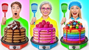 Кулинарный Челлендж# Я против Бабушки # Фантастическая Кулинарная Битва от