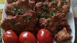 ШНИЦЕЛЬ ПО ЗАКАЗУ МУЖА, ХРУСТЯЩИЙ И НЕЖНЫЙ