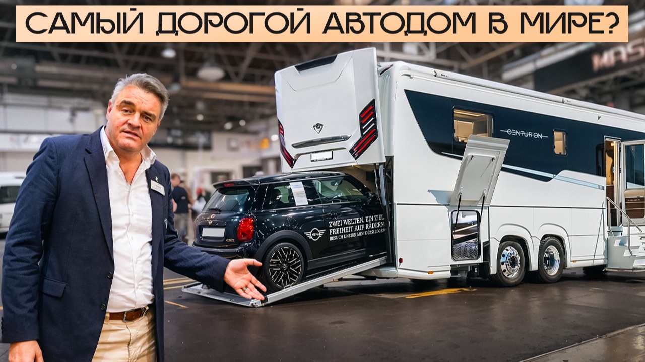 Дом на колесах за Нереальные деньги: Слайдер, Гараж и полный Люкс! Concorde Centurion смотреть онлайн