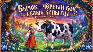 Бычок черный бочок белые копытца - Русская народная сказка | Сказка для детей | Добрые сказки