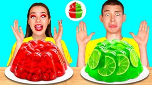 Укрась Желейный Торт Челлендж # Забавные Лайфхаки с Едой от Fun Challenge