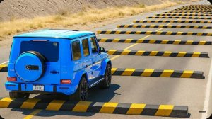 Автомобили против уступов подряд #5 в BeamNG Drive
