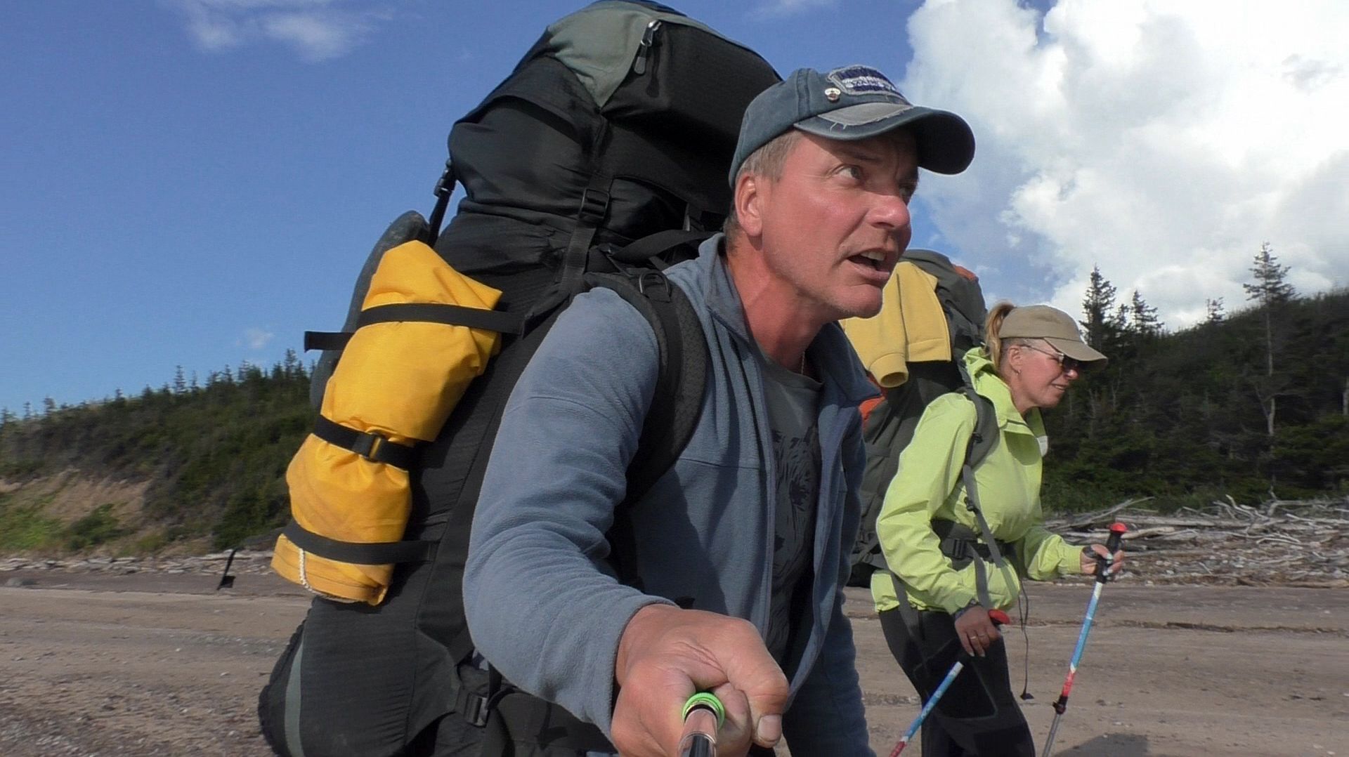 👣⛺️ Пеший поход по Зимнему берегу Белого моря. Архангельская обл. Фильм-4