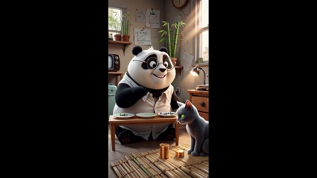 Секрет панды и кота