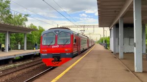 ЭД4М 0031 сообщением Гатчина-Балтийская - Санкт-Петербург на пл. Дачное