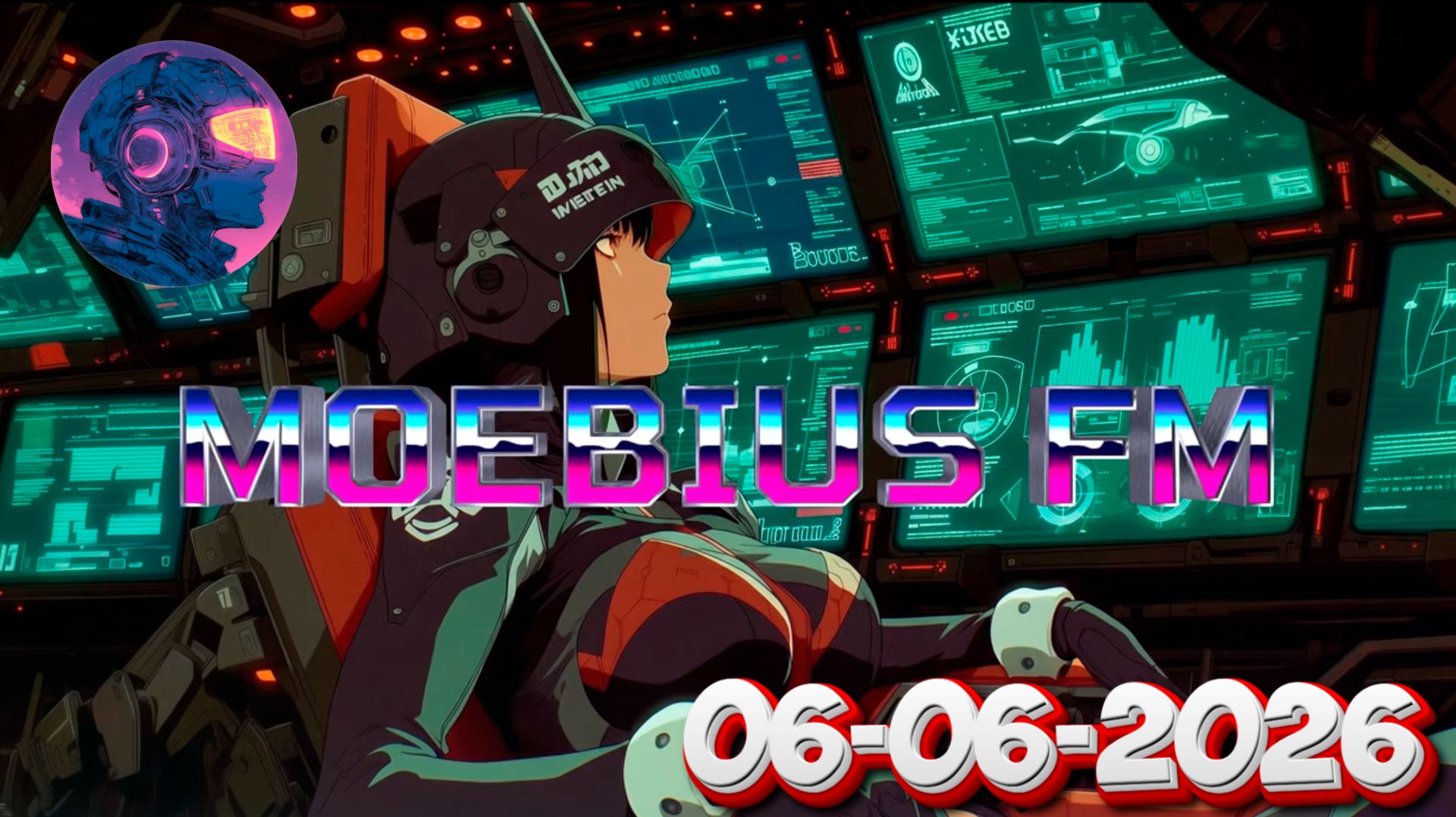 🎶1994 Hack The Algorithm🎛️Cyberpunk,Synthwave_M💿EBIUS FM_06-06-2026
