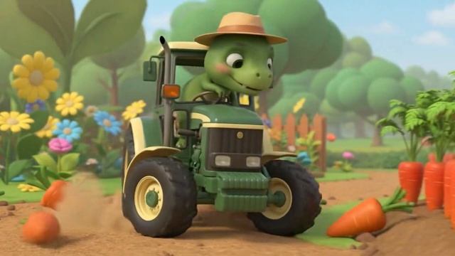 El Tractor en la Granja y su Gran Aventura 🚜 Canciones Infantiles y Rimas para Niños y Bebés смотреть онлайн