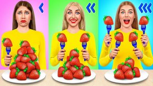 Быстрая Средняя или Медленная Скорость Еды Челлендж # Битвы с Едой от Friendly DO
